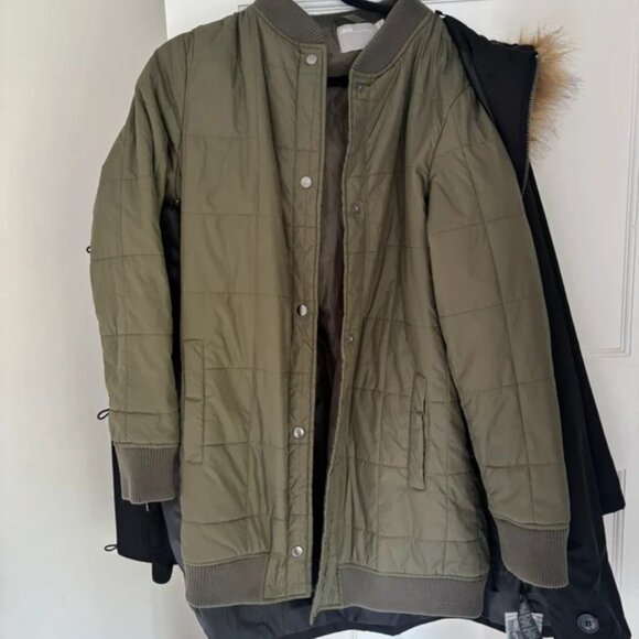 Double layer Parker style coat - Picture 4 of 7